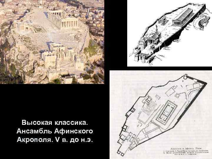 Высокая классика. Ансамбль Афинского Акрополя. V в. до н. э. 