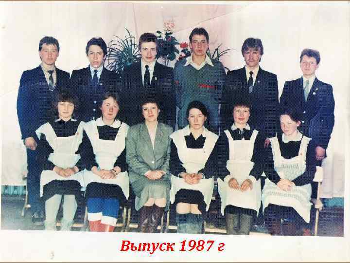 Выпуск 1987 г 