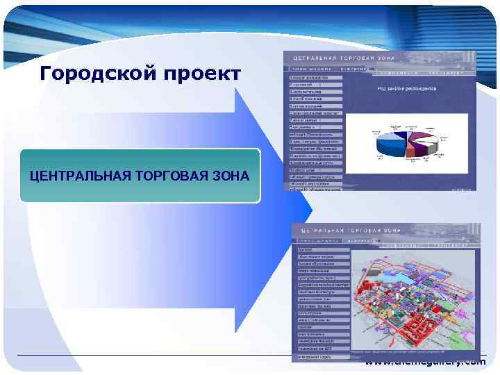 Городской проект ЦЕНТРАЛЬНАЯ ТОРГОВАЯ ЗОНА www. themegallery. com 