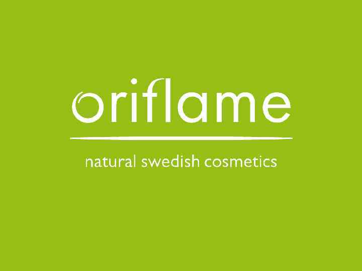 © Oriflame Cosmetics S. A. 2009 
