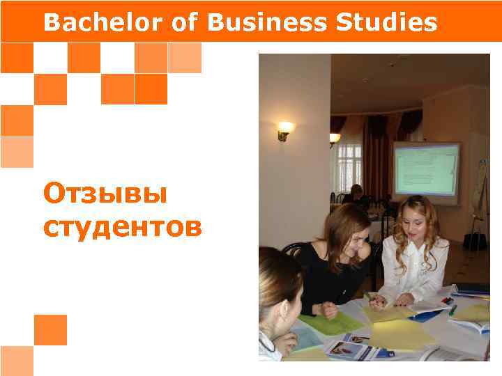 Bachelor of Business Studies Отзывы студентов 