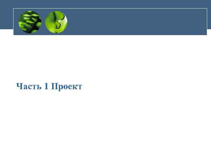 Часть 1 Проект 
