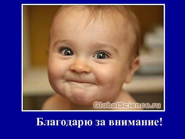 Благодарю за внимание! 