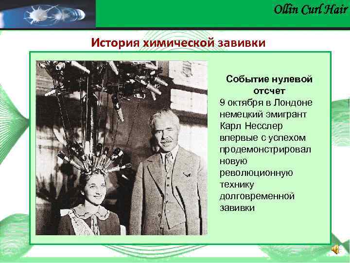 Ollin Сurl Hair История химической завивки Событие нулевой отсчет 9 октября в Лондоне немецкий