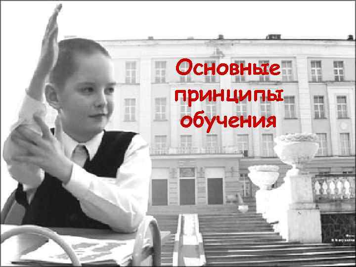 Основные принципы обучения 