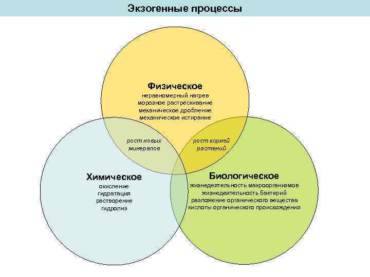 Какие физические процессы. Экзогенные физические процессы. Причины экзогенные физические процессы. Экзогенный подход к исследованию. Характеристика экзогенных процессов таблица.