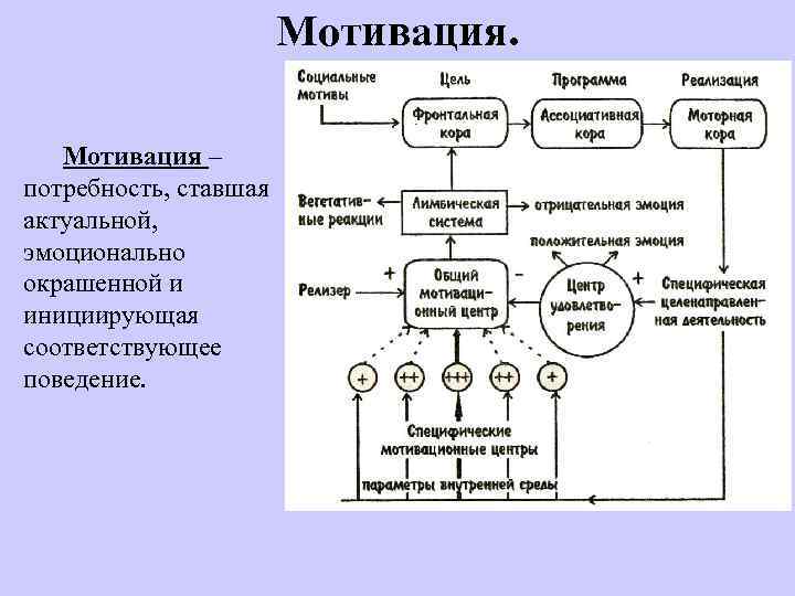 Схема мотивации сотрудников