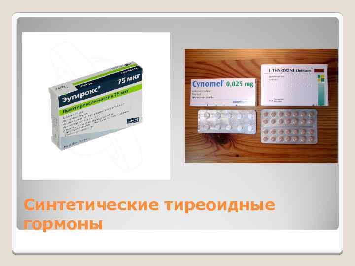 Синтетические тиреоидные гормоны 