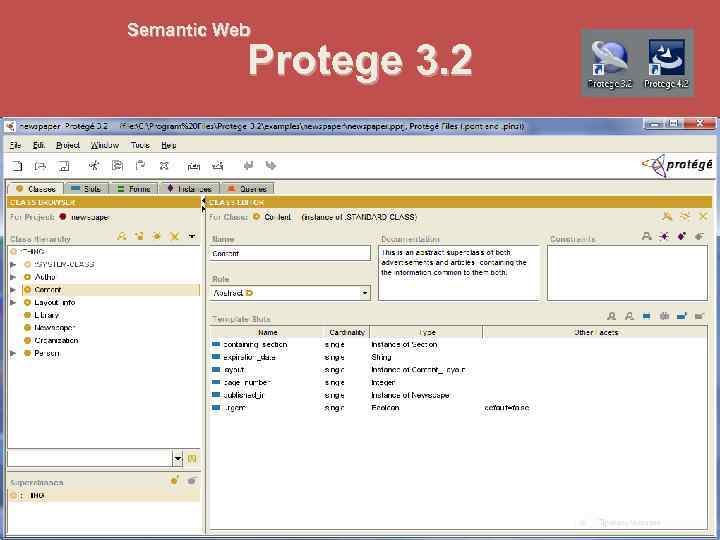 Semantic Web Protege 3. 2 