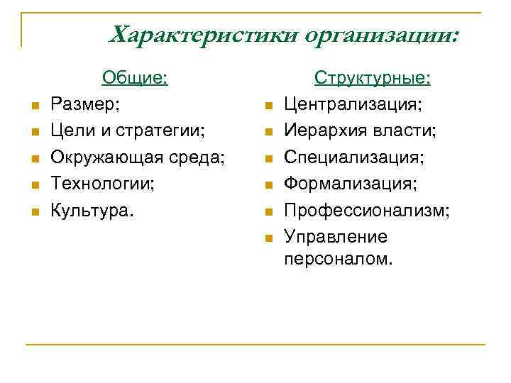 Характер организации. Формализация организационной культуры. Какие характеристики организационной культуры. Централизация и формализация в корпоративной культуре.