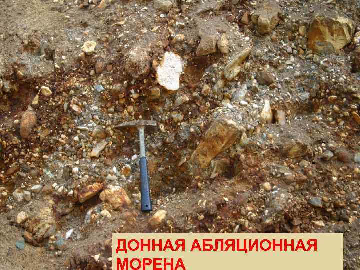 ДОННАЯ АБЛЯЦИОННАЯ МОРЕНА 