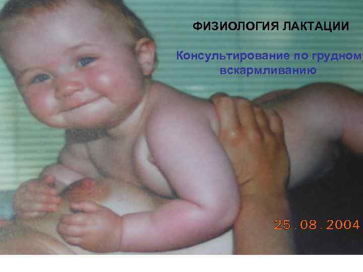 ФИЗИОЛОГИЯ ЛАКТАЦИИ Консультирование по грудному вскармливанию 