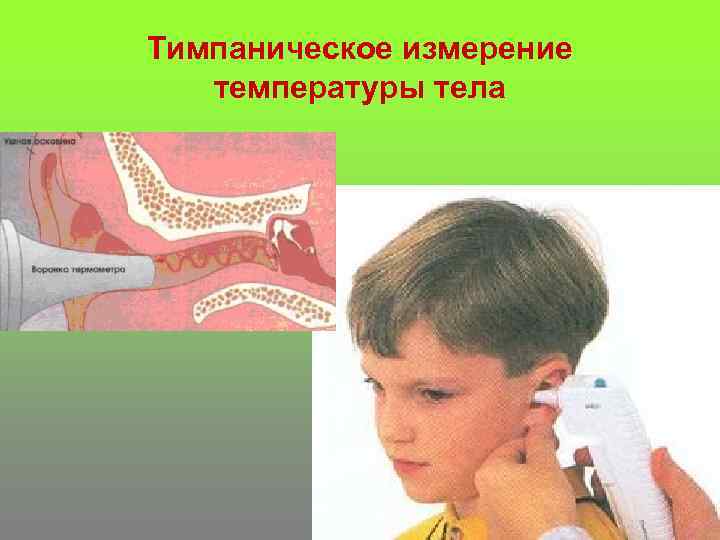 Тимпаническое измерение температуры тела 