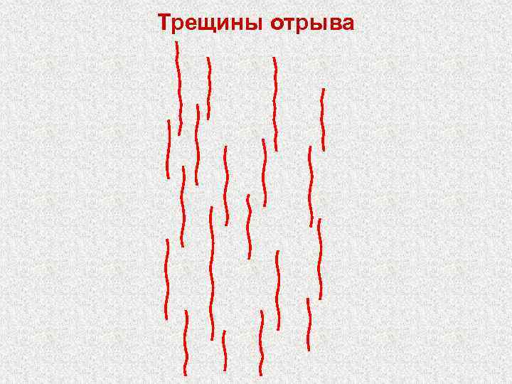 Трещины отрыва 