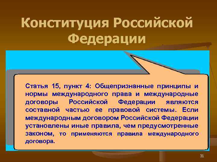 15 пунктов россии. Статья 15 пункт 4. Ст 15 Конституции. Ст 15.4 Конституции РФ.