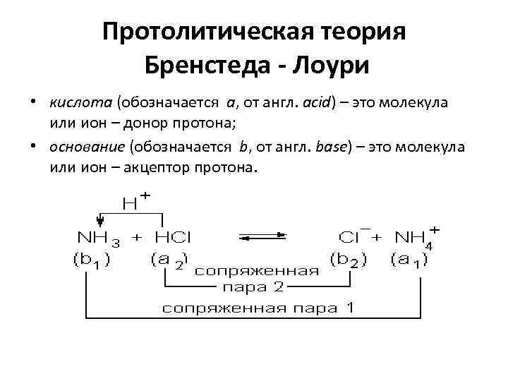 Теория основания. Протолитическая теория Бренстеда-Лоури. Теория Бренстеда Лоури кислот и оснований. По теории Бренстеда Лоури основание. Теории Бренстеда и Льюиса.