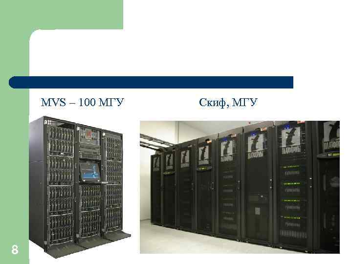 MVS – 100 МГУ 8 Скиф, МГУ 