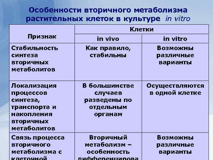 Энергетический обмен в клетках растений