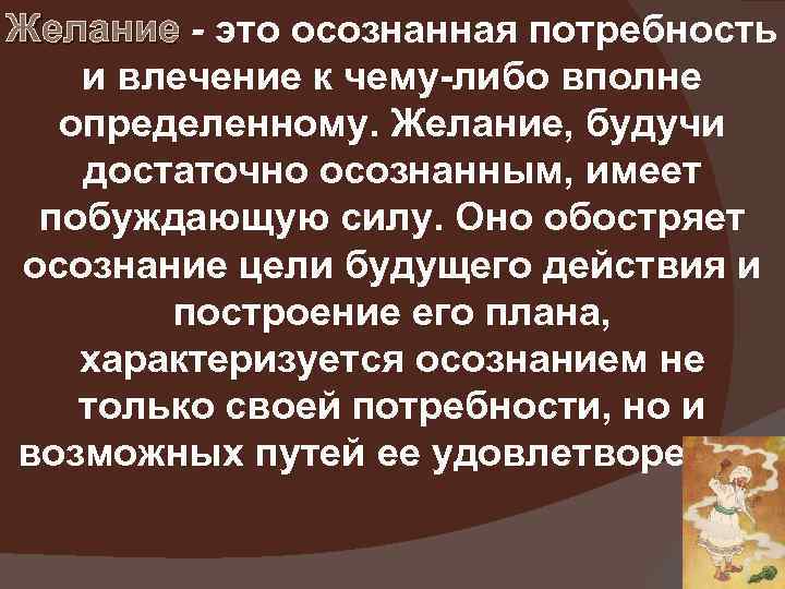 Осознанная потребность