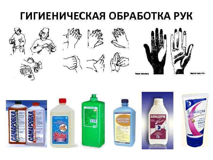 ГИГИЕНИЧЕСКАЯ ОБРАБОТКА РУК 