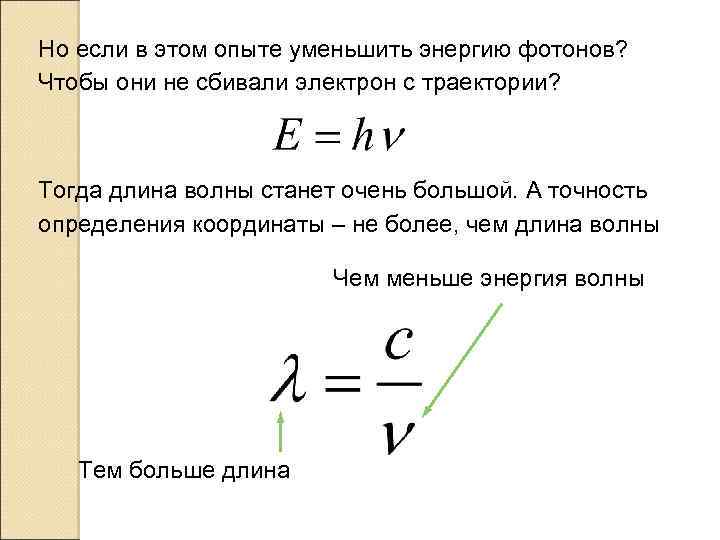 Какое из выражений определяет энергию фотона. Энергия через длину волны. Зависимость энергии фотона от длины волны. Экспериментальное доказательство теории относительности.