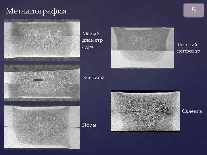 Коллекция металлографических образцов