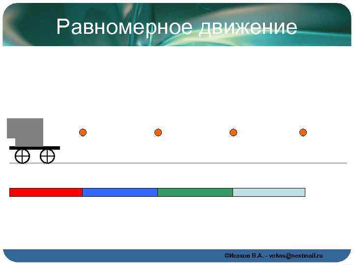 Равномерное движение ©Исаков В. А. - vokas@nextmail. ru 