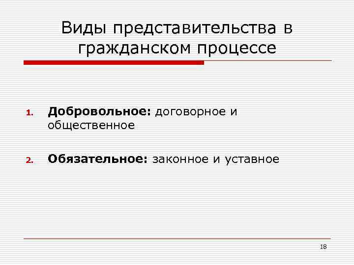 Представительство в гражданском праве презентация