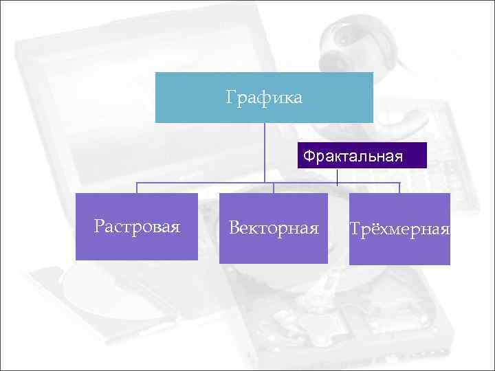 Графика Фрактальная Растровая Векторная Трёхмерная 