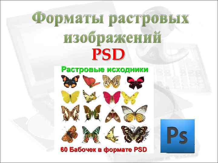 Форматы растровых изображений PSD 