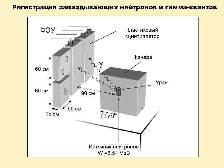 Регистрация запаздывающих нейтронов и гамма-квантов 