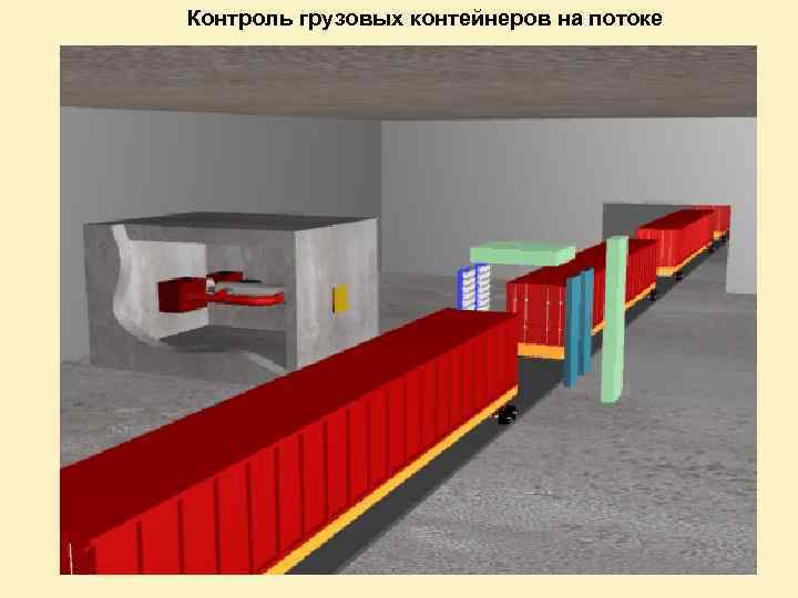 Контроль грузовых контейнеров на потоке 