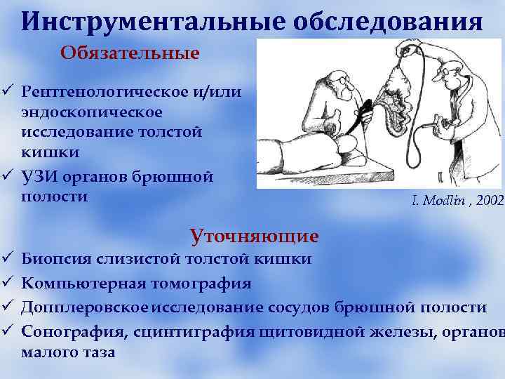Выбор объёма диагностических методов Жалобы, Выбор объёма диагностических методов Жалобы,