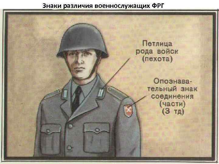 Знаки различия военнослужащих ФРГ 