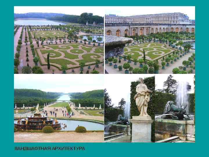 ЛАНДШАФТНАЯ АРХИТЕКТУРА 