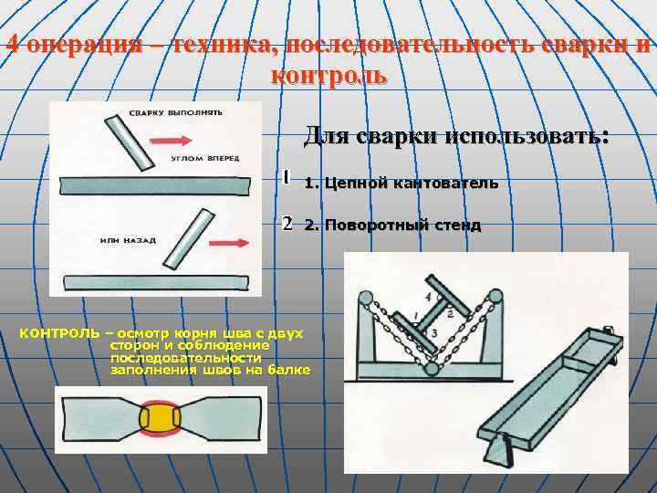 Тест виды сварки