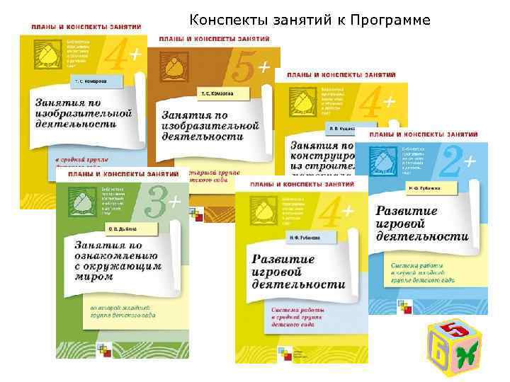 Конспекты занятий к Программе 