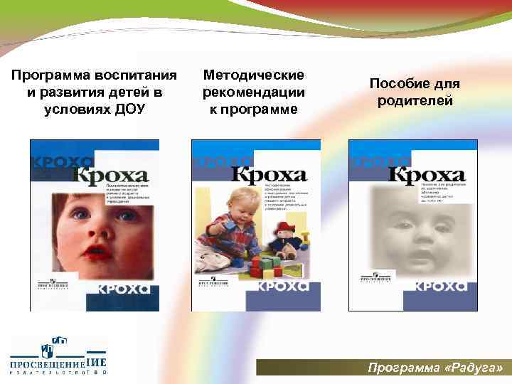 Программа воспитания и развития детей в условиях ДОУ Методические рекомендации к программе Пособие для