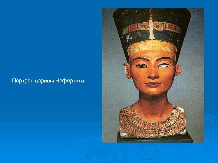 Портрет царицы Нефертити 