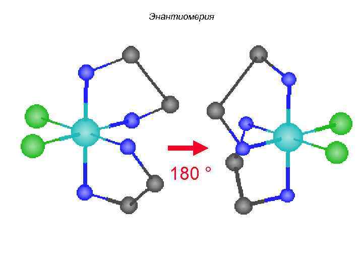 Энантиомерия 180 ° 