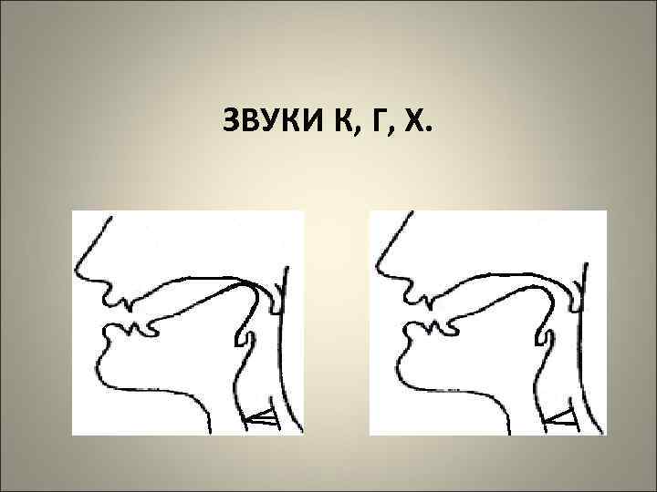 ЗВУКИ К, Г, Х. 