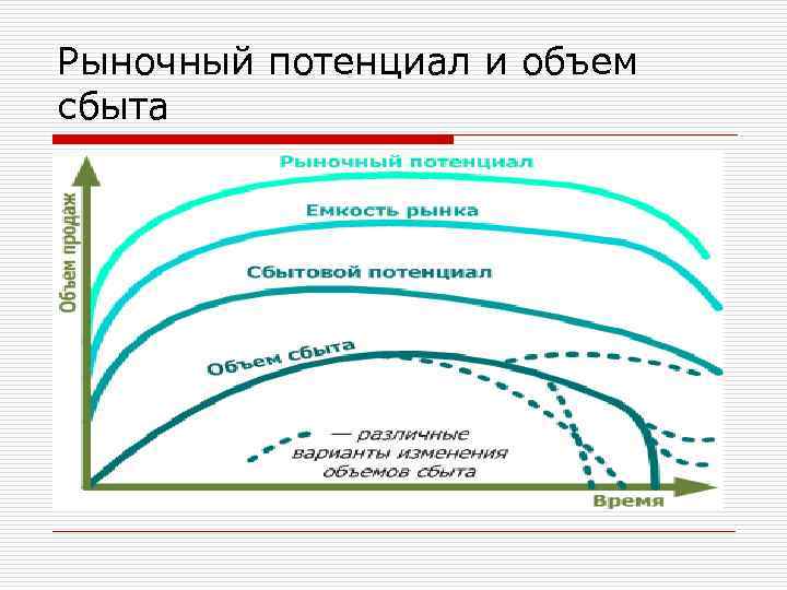 Рыночный потенциал и объем сбыта 