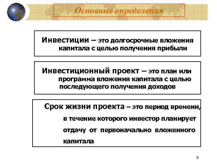 Экономическая оценка проекта это получение прибыли