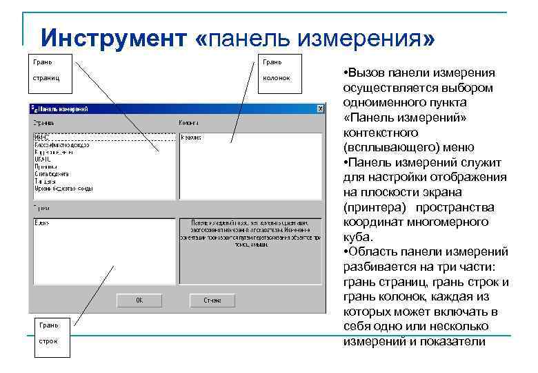 Дизайн панели инструментов