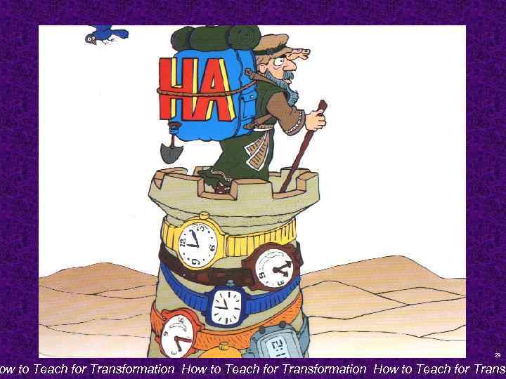 29 ow to Teach for Transformation How to Teach for Transf 