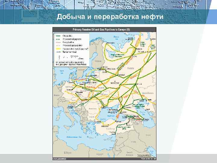 Добыча и переработка нефти 