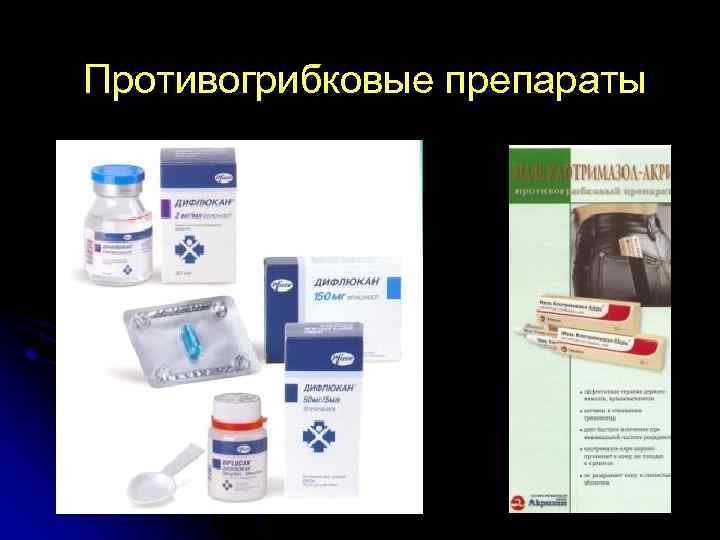 Противогрибковые препараты 
