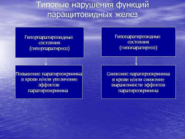 Гиперпаратиреоз патофизиология презентация