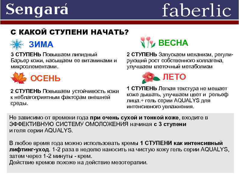 С КАКОЙ СТУПЕНИ НАЧАТЬ? ЗИМА 3 СТУПЕНЬ Повышаем липидный Барьер кожи, насыщаем ее витаминами