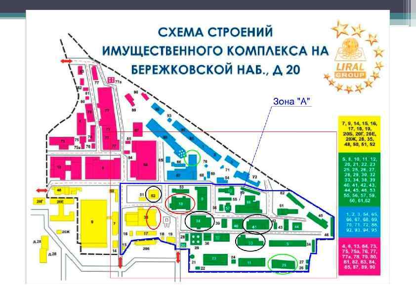 Карта бережковская набережная